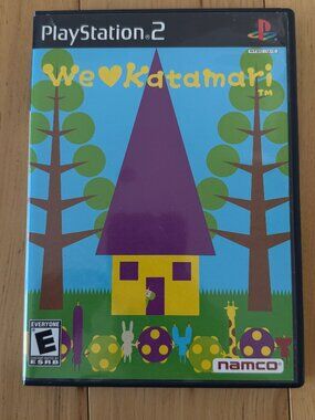 We Love <3 Katamari PS2 Nintendo Namco Game in Case